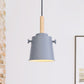 Vintage Stylish Bucket Pendant Light 1 Light Metallic Hanging Ceiling Light in Black/Grey for Dining Room Clearhalo 'Art Deco Pendants' 'Black' 'Cast Iron' 'Ceiling Lights' 'Ceramic' 'Crystal' 'Industrial Pendants' 'Industrial' 'Metal' 'Middle Century Pendants' 'Pendant Lights' 'Pendants' 'Rustic Pendants' 'Tiffany' Lighting' 1135937