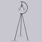Black/Gold Finish Diamond Cage Floor Light Modernist 1 Light Metal Tri-Leg Standing Floor Lamp Clearhalo 'Floor Lamps' 'Lamps' Lighting' 1136277