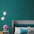 Lattice Design Wall Decor 20.5"W x 33'L Wallpaper Roll for Living Room, Non-Pasted Peacock Green Clearhalo 'Modern wall decor' 'Modern' 'Wallpaper' Wall Decor' 1136975
