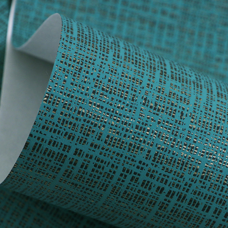 Lattice Design Wall Decor 20.5"W x 33'L Wallpaper Roll for Living Room, Non-Pasted Clearhalo 'Modern wall decor' 'Modern' 'Wallpaper' Wall Decor' 1136976