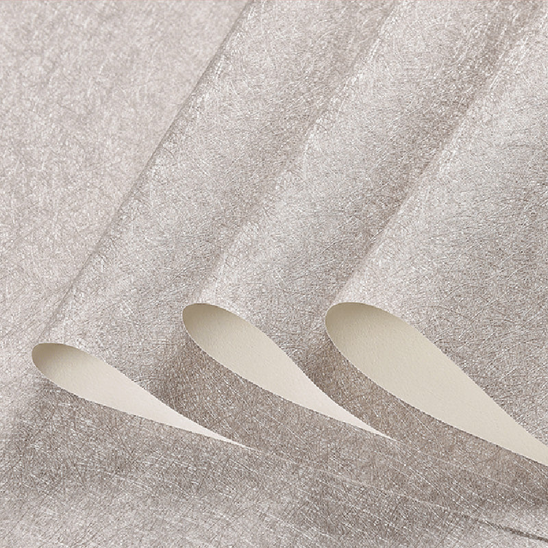 Moisture-Resistant Woven Wallpaper Roll Minimalist Wall Decor for Guest Room, 57.1 sq ft. Clearhalo 'Modern wall decor' 'Modern' 'Wallpaper' Wall Decor' 1137040