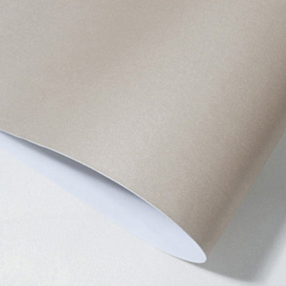 33' x 20.5" Plain Wallpaper for Bedroom Decoration Removable Wall Covering in Soft Color, Moisture-Resistant Light Coffee Clearhalo 'Modern wall decor' 'Modern' 'Wallpaper' Wall Decor' 1137083