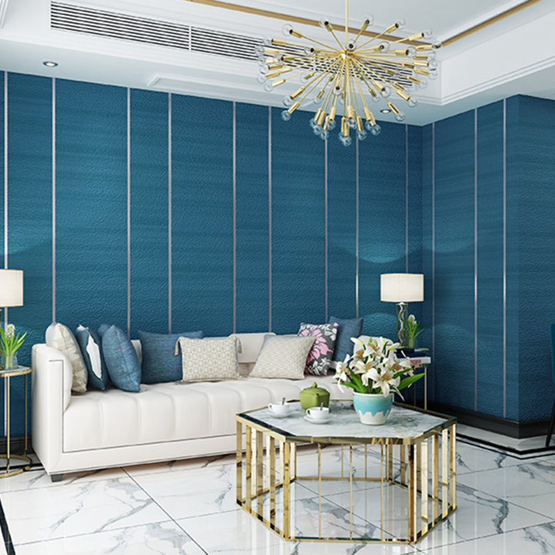 Modern Dark Color Flock Wallpaper Glitter Solid Moisture-Resistant Wall Covering for Living Room Clearhalo 'Modern wall decor' 'Modern' 'Wallpaper' Wall Decor' 1151160