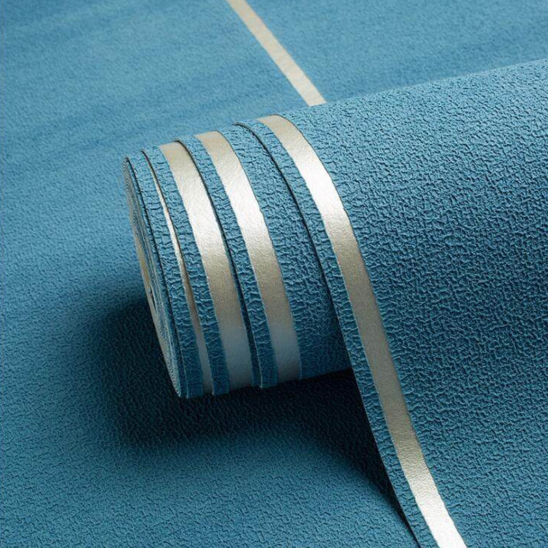 Modern Dark Color Flock Wallpaper Glitter Solid Moisture-Resistant Wall Covering for Living Room Clearhalo 'Modern wall decor' 'Modern' 'Wallpaper' Wall Decor' 1151161