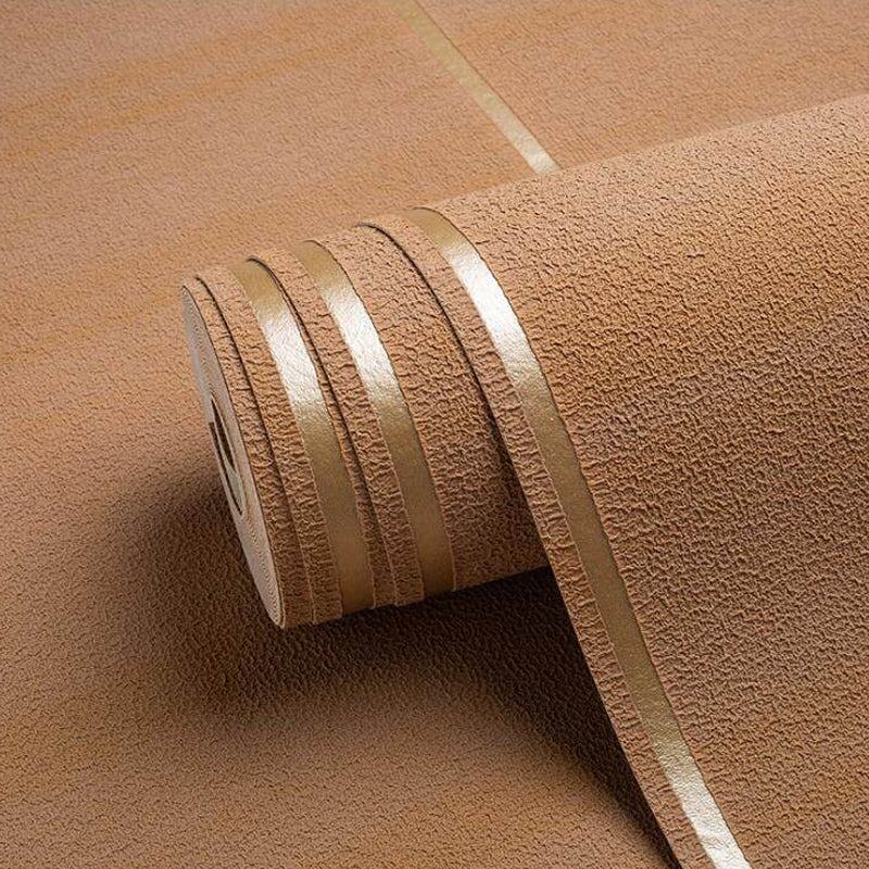 Modern Dark Color Flock Wallpaper Glitter Solid Moisture-Resistant Wall Covering for Living Room Clearhalo 'Modern wall decor' 'Modern' 'Wallpaper' Wall Decor' 1151170