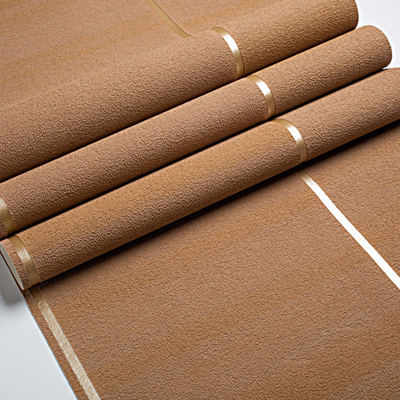 Modern Dark Color Flock Wallpaper Glitter Solid Moisture-Resistant Wall Covering for Living Room Clearhalo 'Modern wall decor' 'Modern' 'Wallpaper' Wall Decor' 1151171