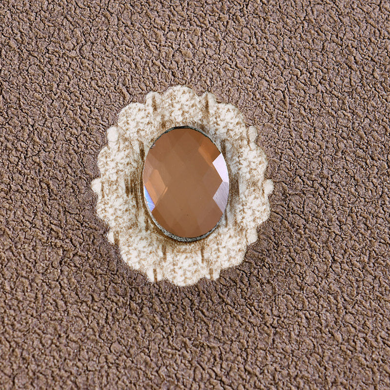 Rhombus 33' x 20.5" Wallpaper Dark Color Textured Moisture-Resistant Wall Art with Decorative Diamond Clearhalo 'Modern wall decor' 'Modern' 'Wallpaper' Wall Decor' 1151221