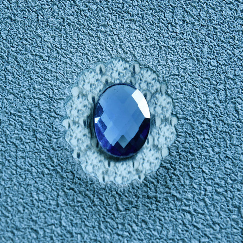 Rhombus 33' x 20.5" Wallpaper Dark Color Textured Moisture-Resistant Wall Art with Decorative Diamond Clearhalo 'Modern wall decor' 'Modern' 'Wallpaper' Wall Decor' 1151229