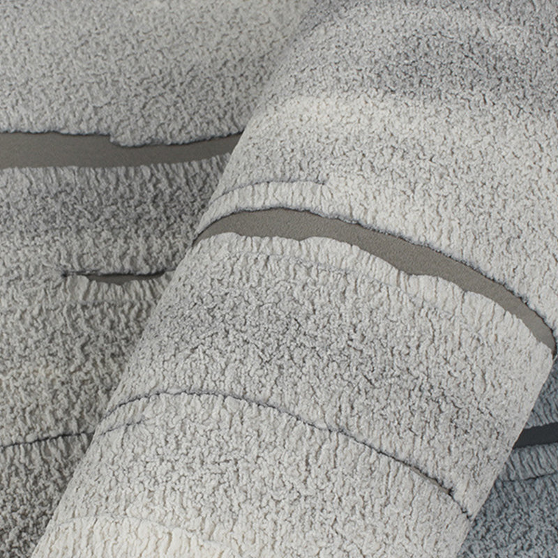 Modern Pastel Color Flock Wallpaper Textured Abstract Unpasted Wall Covering for Home Decor Clearhalo 'Wall Decor' 'Wallpaper' 1151286