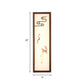 LED Bedside Wall Mounted Light Oriental Style Brown Crane Patterned Wall Mural Lamp with Rectangle Wood Frame Clearhalo 'Wall Lamps & Sconces' 'Wall Lights' Lighting' 1155440
