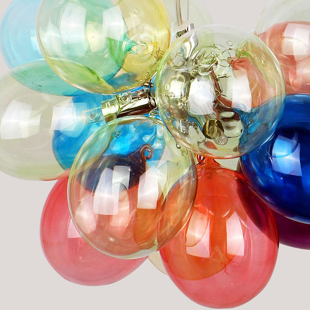 Cloth Shop Bubble Pendant Light Glass One Light Modern Creative Hanging Lamp Clearhalo 'Ceiling Lights' 'Chandeliers' 'Clear' 'Glass shade' 'Glass' 'Industrial' 'Modern Chandeliers' 'Modern' 'Tiffany' 'Traditional Chandeliers' Lighting' 116999