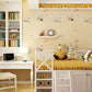 Non-Woven Wallpaper Kitten Animal Smooth Surface Wall Covering for Children's Bedroom Clearhalo 'Wall Decor' 'Wallpaper' 1170327