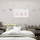 Non-Woven Wallpaper Kitten Animal Smooth Surface Wall Covering for Children's Bedroom Clearhalo 'Wall Decor' 'Wallpaper' 1170333