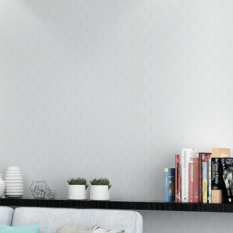 Wallpaper Plain Pastel Color Simplicity Non-Woven Cloth Wall Covering for Bedroom Beige Clearhalo 'Modern wall decor' 'Modern' 'Wallpaper' Wall Decor' 1170366