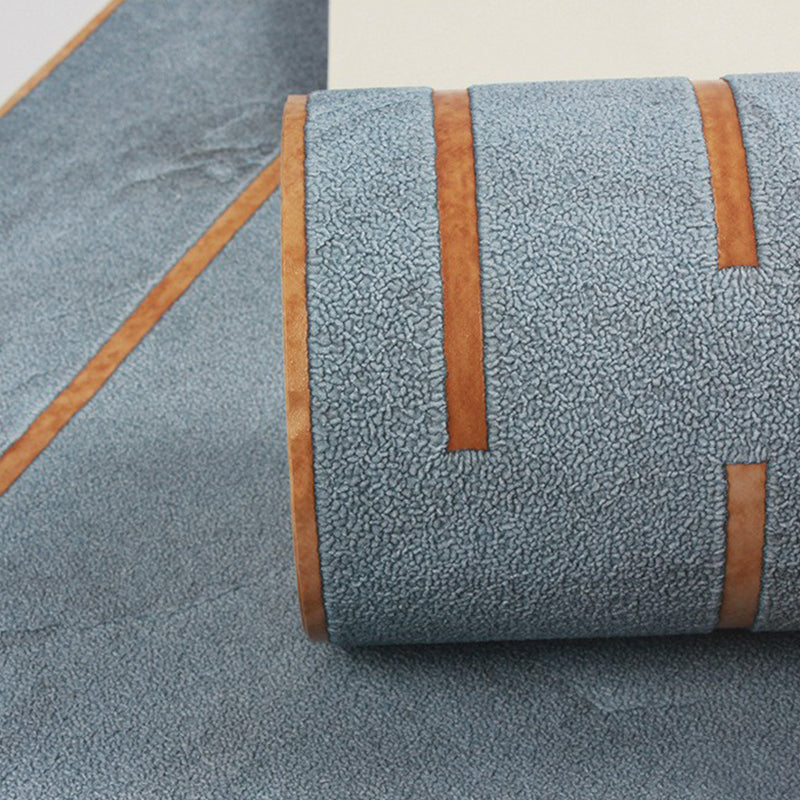 Dark Color Stripes Wallpaper Roll Non-Woven Material Wall Art for Living Room, 54.2-sq ft Clearhalo 'Modern wall decor' 'Modern' 'Wallpaper' Wall Decor' 1170486