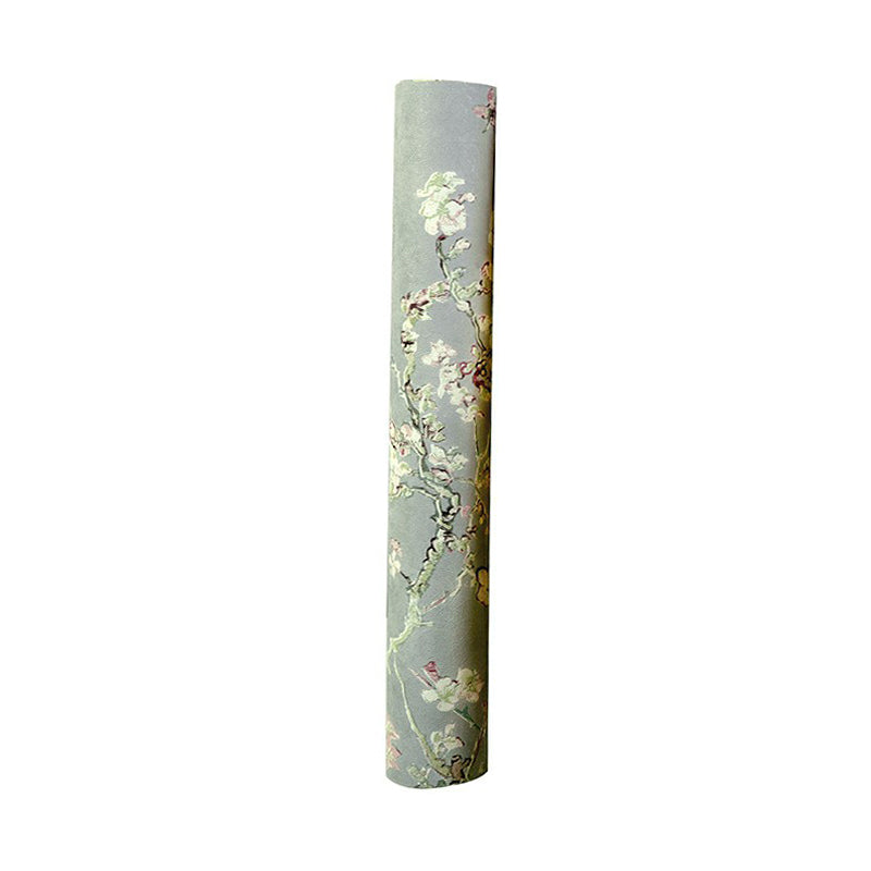 Rustic Apricot Blossom Wallpaper for Bedroom 57.1-sq ft Wall Art in Bright Color Clearhalo 'Country wall decor' 'Rustic' 'Wallpaper' Wall Decor' 1170550