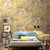 Rustic Apricot Blossom Wallpaper for Bedroom 57.1-sq ft Wall Art in Bright Color Yellow Clearhalo 'Country wall decor' 'Rustic' 'Wallpaper' Wall Decor' 1170555