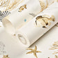 Sea Life Nautical Wallpaper Novelty Non-Woven Material Wall Decor in Pastel Color Clearhalo 'Wall Decor' 'Wallpaper' 1170689