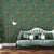 Jacquard Wallpaper Roll Victorian Non-Pasted Living Room Wall Decor, 33' L x 20.5" W Green Clearhalo 'Vintage wall decor' 'Vintage' 'Wallpaper' Wall Decor' 1170719