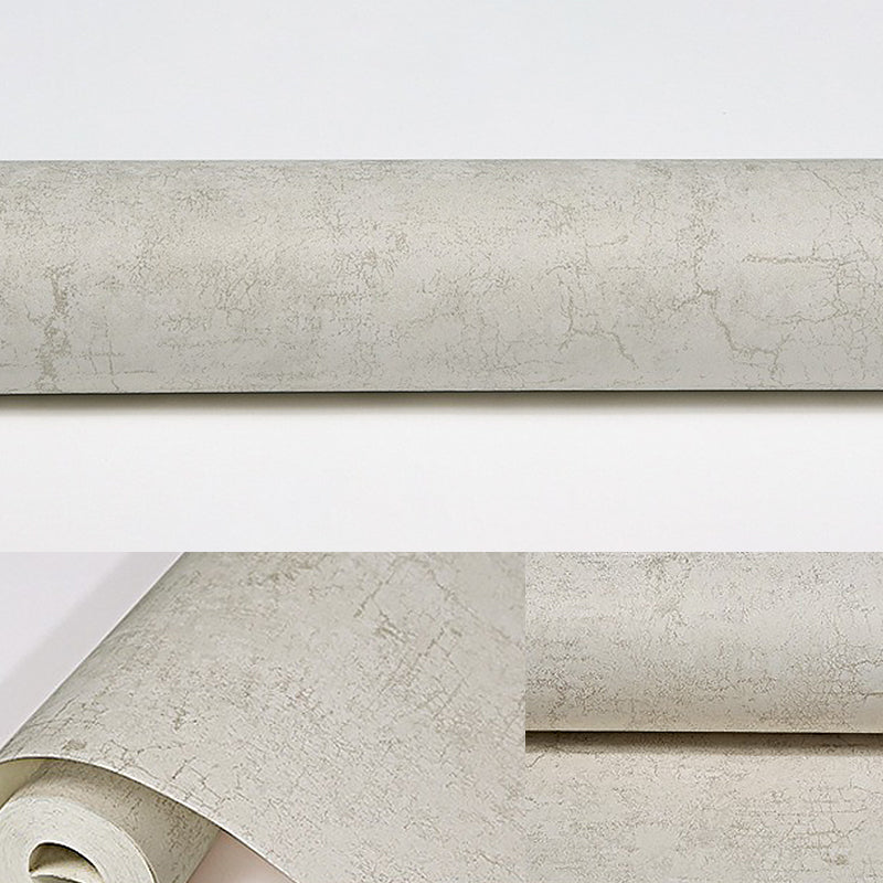 Industrial Faux Cement Wallpaper Pastel Color Living Room Wall Decor, 57.1-sq ft Light Beige Clearhalo 'Industrial wall decor' 'Industrial' 'Wallpaper' Wall Decor' 1170802