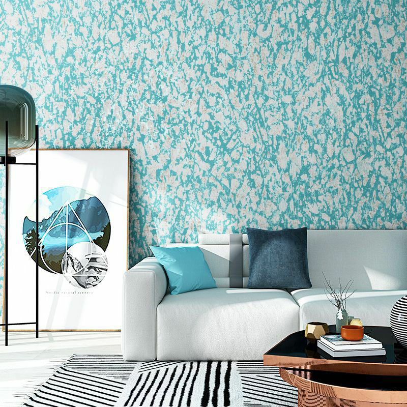 Modern Tie Dye Abstract Wallpaper Soft Color Unpasted Wall Covering for Home Decor Light Blue Clearhalo 'Modern wall decor' 'Modern' 'Wallpaper' Wall Decor' 1170839