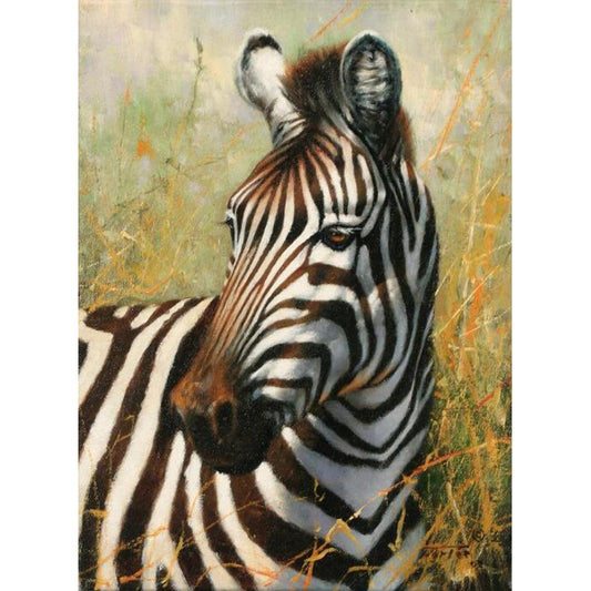 Zebra Head Close-Up Mural Black and White Contemporary Wall Covering for Bedroom Clearhalo 'Wall Decor' 'Wall Mural' 1172523