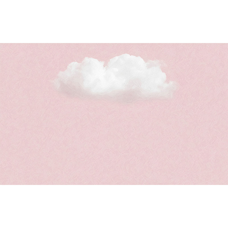 Non-Woven Waterproof Mural Wallpaper Simple Cloud Patterned Wall Decor for Living Room Clearhalo 'Wall Decor' 'Wall Mural' 1173088