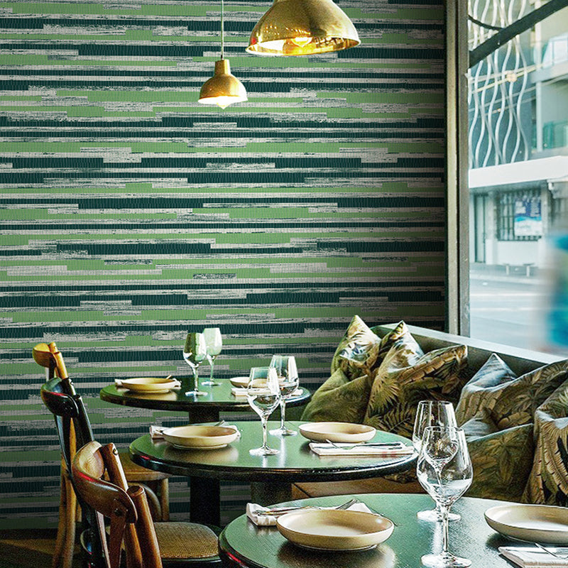 Laminated Wood Look Wallpaper Industrial Unpasted Living Room Wall Art, 33' x 20.5" Turquoise Clearhalo 'Industrial wall decor' 'Industrial' 'Wallpaper' Wall Decor' 1177990