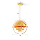 Metal Rotated Pendant Lighting in Modern Style 1 Light Black/White/Gold Hanging Light Clearhalo 'Ceiling Lights' 'Modern Pendants' 'Modern' 'Pendant Lights' 'Pendants' Lighting' 118439