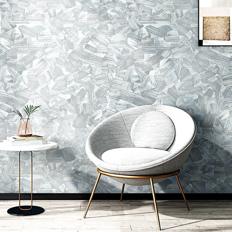 Contemporary Money Pile Print Wallpaper Multicolored Abstract Painting Wall Decor Light Gray Clearhalo 'Modern wall decor' 'Modern' 'Wallpaper' Wall Decor' 1184537