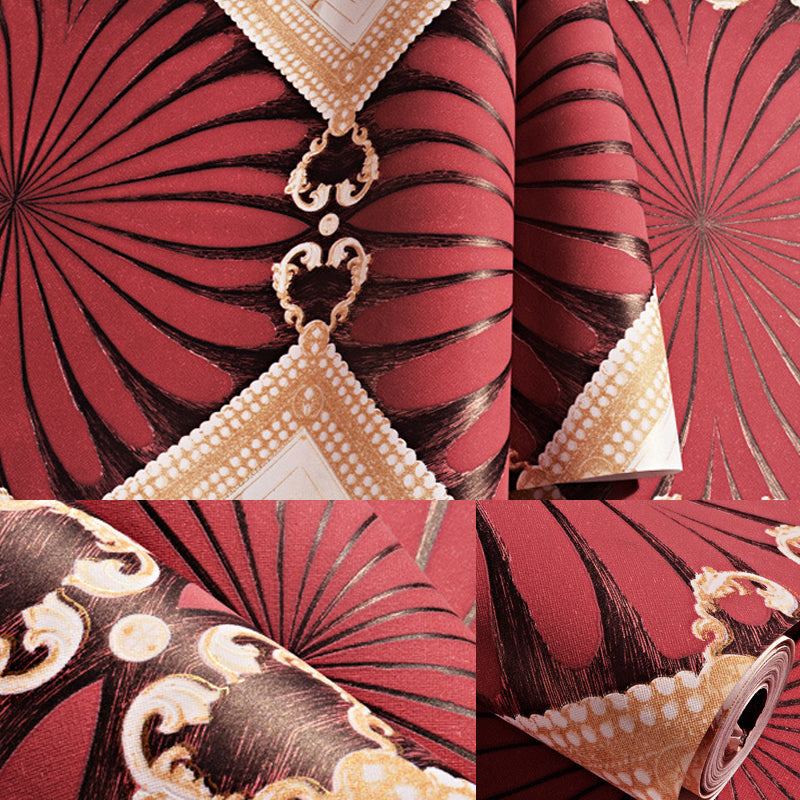 Boho-Chic Geo Lattice Wallpaper Roll Bright Color Moisture Resistant Wall Art for Accent Wall Clearhalo 'Wall Decor' 'Wallpaper' 1184587