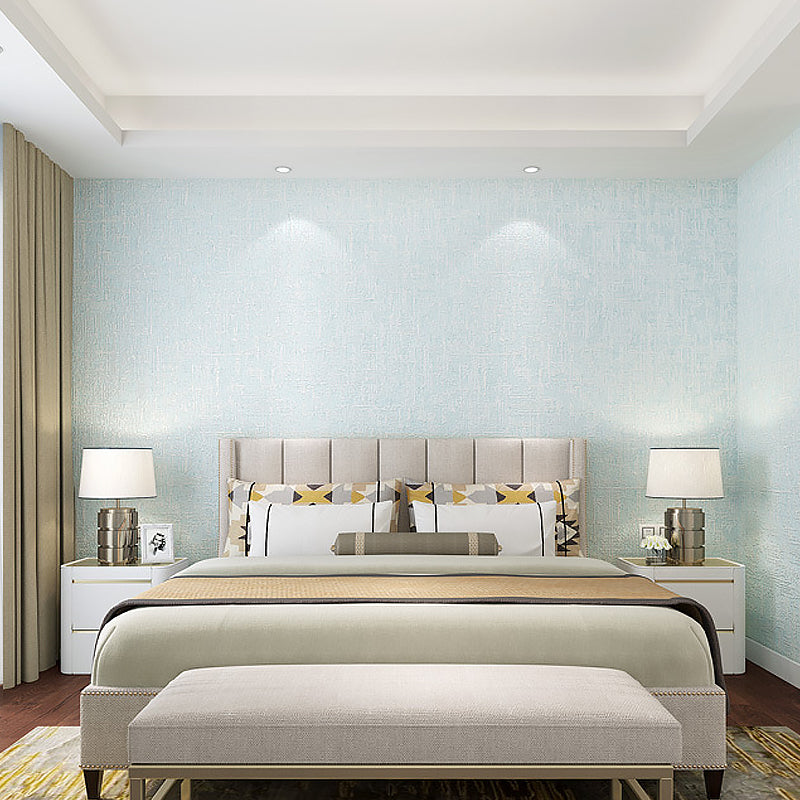 Self-Stick Solid Wallpaper Simplicity Textured Wall Decor with Removable Design, 17.1-sq ft Clearhalo 'Modern wall decor' 'Modern' 'Wallpaper' Wall Decor' 1184705