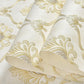 Trellis Damask Wallpaper Roll Vintage Embossed Wall Covering for Home Decoration Clearhalo 'Vintage wall decor' 'Vintage' 'Wallpaper' Wall Decor' 1184735