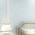Retro Lattice Patterned Wallpaper Soft Color Scroll Frame Wall Art for Dining Room Light Blue Clearhalo 'Vintage wall decor' 'Vintage' 'Wallpaper' Wall Decor' 1184752