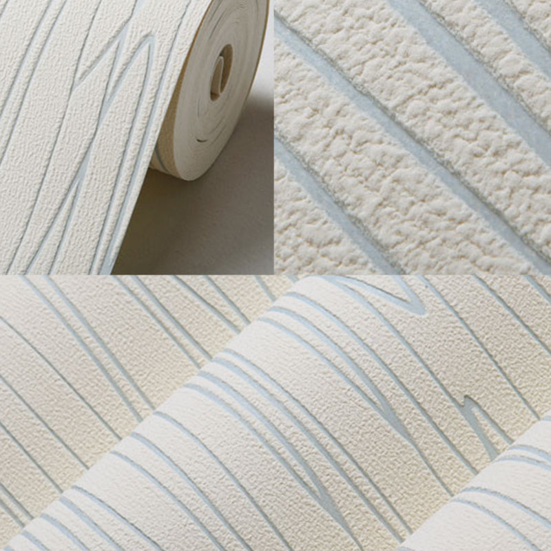 Wall Covering Contemporary Abstract Lines Teens Bedroom Wallpaper Roll in Light Color Light Blue Clearhalo 'Modern wall decor' 'Modern' 'Wallpaper' Wall Decor' 1184796