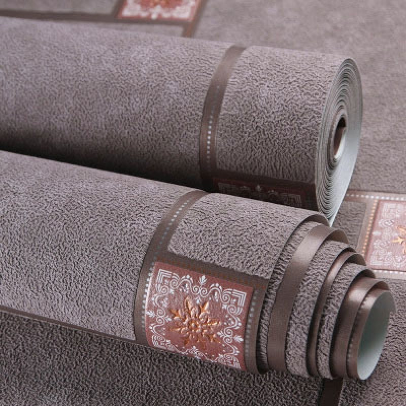 Geometric Dark Color Wallpaper Squares Moisture Resistant Wall Decor for Living Room Clearhalo 'Vintage wall decor' 'Vintage' 'Wallpaper' Wall Decor' 1184821