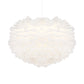 Pendant Light with Shade, Modern Style Feather Ceiling Light Fixture Clearhalo 'Ceiling Lights' 'Modern Pendants' 'Modern' 'Pendant Lights' 'Pendants' Lighting' 118493