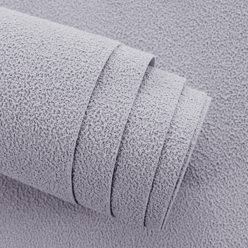 Wallpaper Roll Solid Soft Color Scandinavian Flock Wall Decor for Bedroom Decoration Clearhalo 'Modern wall decor' 'Modern' 'Wallpaper' Wall Decor' 1184955