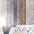 Wallpaper Roll Rustic Reclaimed Wood Plank Multicolored Wall Decor for Children Bedroom Dark Blue Clearhalo 'Country wall decor' 'Rustic' 'Wallpaper' Wall Decor' 1185020