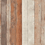 Wallpaper Roll Rustic Reclaimed Wood Plank Multicolored Wall Decor for Children Bedroom Clearhalo 'Country wall decor' 'Rustic' 'Wallpaper' Wall Decor' 1185027