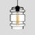 Cylindrical Hanging Lamp Simplicity Glass 1 Light Pink/Yellow/Blue Hanging Ceiling Light Clear B Clearhalo 'Ceiling Lights' 'Glass shade' 'Glass' 'Modern Pendants' 'Modern' 'Pendant Lights' 'Pendants' Lighting' 118757