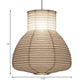 Lantern Ceiling Pendant Light Retro Fabric 8.5"/10.5"/11.5" Wide 1 Light White Hanging Lamp Kit Clearhalo 'Ceiling Lights' 'Modern Pendants' 'Modern' 'Pendant Lights' 'Pendants' Lighting' 118923