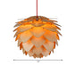 12"/18" W Pine Cone Pendant Lamp Country Style Wood 1 Light Beige Suspension Light for Dining Table Clearhalo 'Ceiling Lights' 'Modern Pendants' 'Modern' 'Pendant Lights' 'Pendants' Lighting' 119210