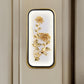 Metallic Rectangle Plum Blossom Mural Light Oriental Style LED Wall Mounted Light Fixture in Gold Gold B Clearhalo 'Wall Lamps & Sconces' 'Wall Lights' Lighting' 1194874