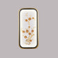 Metallic Rectangle Plum Blossom Mural Light Oriental Style LED Wall Mounted Light Fixture in Gold Clearhalo 'Wall Lamps & Sconces' 'Wall Lights' Lighting' 1194881