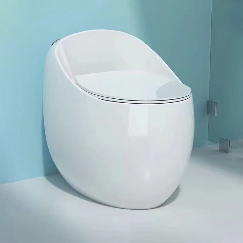 Modern Skirted One Piece Toilet Floor Mounted Flush Toilet with Toilet Seat Clearhalo 'Bathroom Remodel & Bathroom Fixtures' 'Home Improvement' 'home_improvement' 'home_improvement_toilets' 'Toilets & Bidets' 'Toilets' 1200x1200_001a6097-8ad7-4a27-9dbc-8ce073f42287