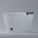 18.9" H Elongated Toilet Seat Bidet of Vitreous China with Heated Seat Clearhalo 'Bathroom Remodel & Bathroom Fixtures' 'Bidets' 'Home Improvement' 'home_improvement' 'home_improvement_bidets' 'Toilets & Bidets' 1200x1200_001b67be-9c46-4693-9d87-461b99d02733