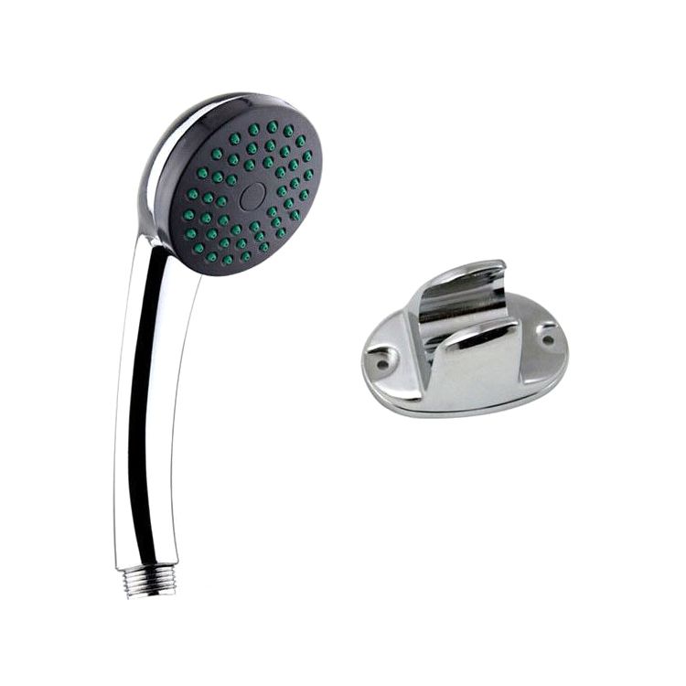 Modern Style Handheld Shower Head Bathroom Metal Round Shower Head Clearhalo 'Bathroom Remodel & Bathroom Fixtures' 'Home Improvement' 'home_improvement' 'home_improvement_shower_heads' 'Shower Heads' 'shower_heads' 'Showers & Bathtubs Plumbing' 'Showers & Bathtubs' 1200x1200_00207301-dbb8-40bc-a165-b517c5c51a7e