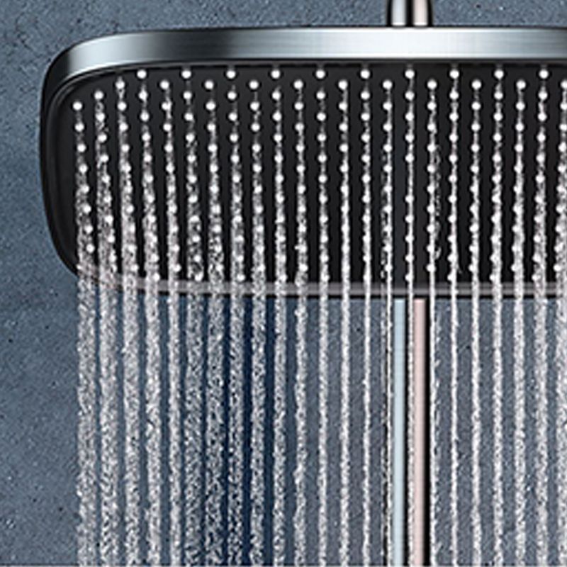 Grey Shower Set Thermostatic Button Intelligent Digital Display Bathroom Rain Shower Head Clearhalo 'Bathroom Remodel & Bathroom Fixtures' 'Home Improvement' 'home_improvement' 'home_improvement_shower_faucets' 'Shower Faucets & Systems' 'shower_faucets' 'Showers & Bathtubs Plumbing' 'Showers & Bathtubs' 1200x1200_0059370f-ee9a-4f46-be64-52fae81bb9ac