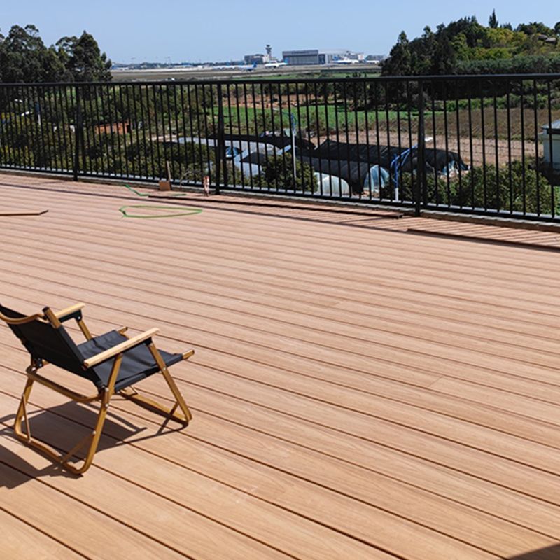 Outdoor WPC Flooring Rectangle Modern Style Nail Wood Flooring Clearhalo 'Flooring 'Hardwood Flooring' 'hardwood_flooring' 'Home Improvement' 'home_improvement' 'home_improvement_hardwood_flooring' Walls and Ceiling' 1200x1200_005ac97e-2d43-4a62-bbf7-2ad37cc6760e